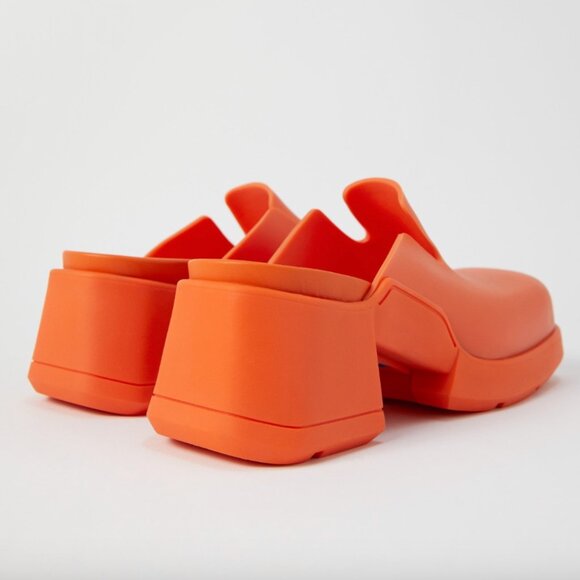 E8 By Miista Blissa Mule Heel in Orange - Picture 2 of 8